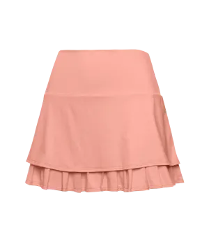 196042-815 | TIER PLEAT SKIRT-14" | PEACH