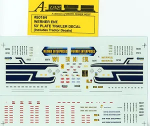 #50164 - 53' Plate Trailer - Werner