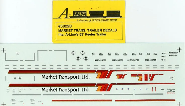 #50220 - 53' Reefer Trailer - Market Transport