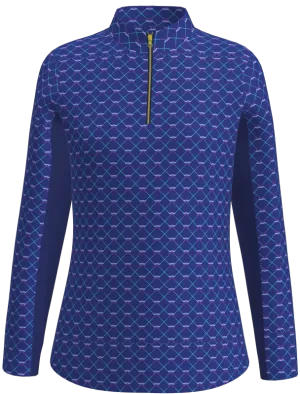 AB SPORT Women's Golf Club Print Long Sleeve Sun Shirt LS01-GC1F