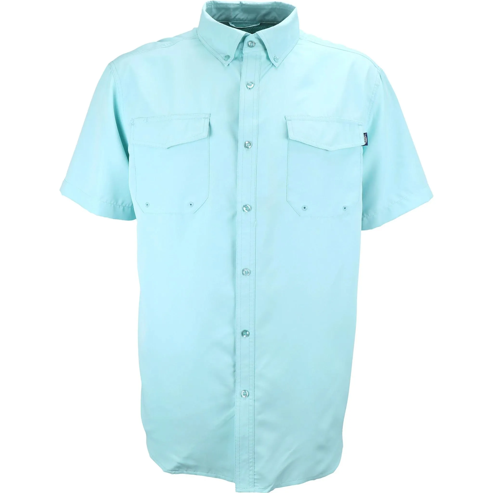 Aftco Sonar Short Sleeve Button Down Shirt