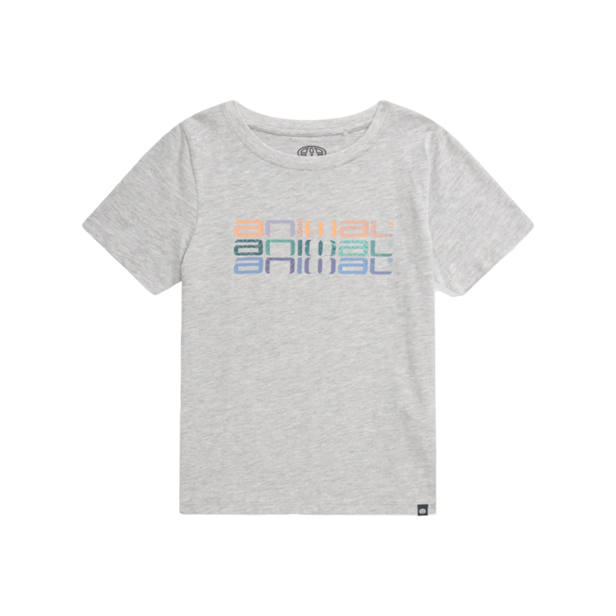 Animal Childrens/Kids Charley Stacked Logo Organic T-Shirt