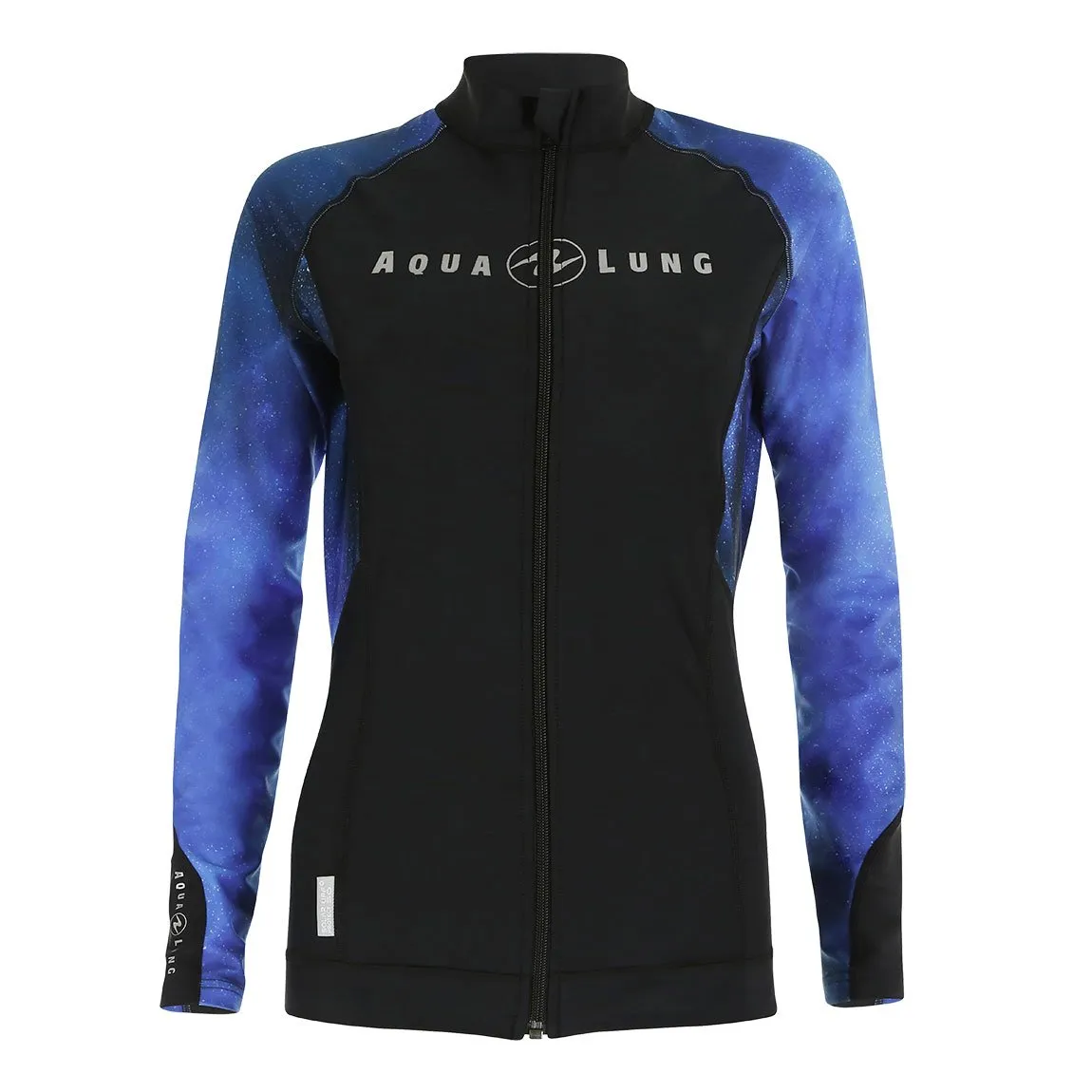 Aqua Lung Woman's Galaxy Zippered Rashguard L/S