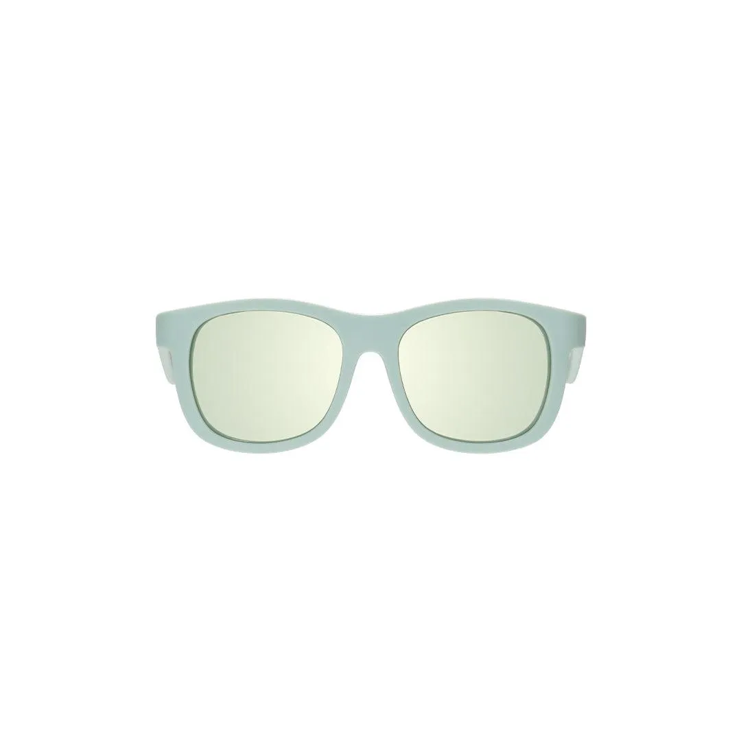 Babiators Original Mirrored Navigator Sunglasses - Seafoam Blue