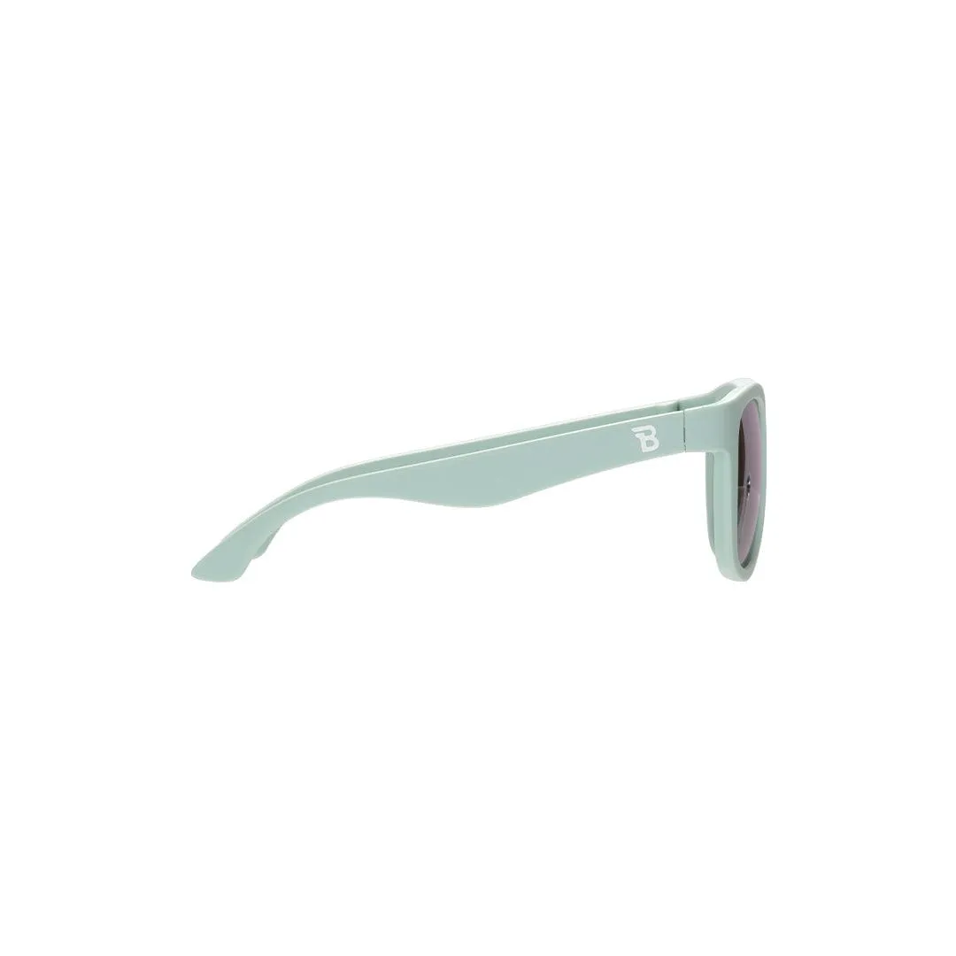 Babiators Original Mirrored Navigator Sunglasses - Seafoam Blue