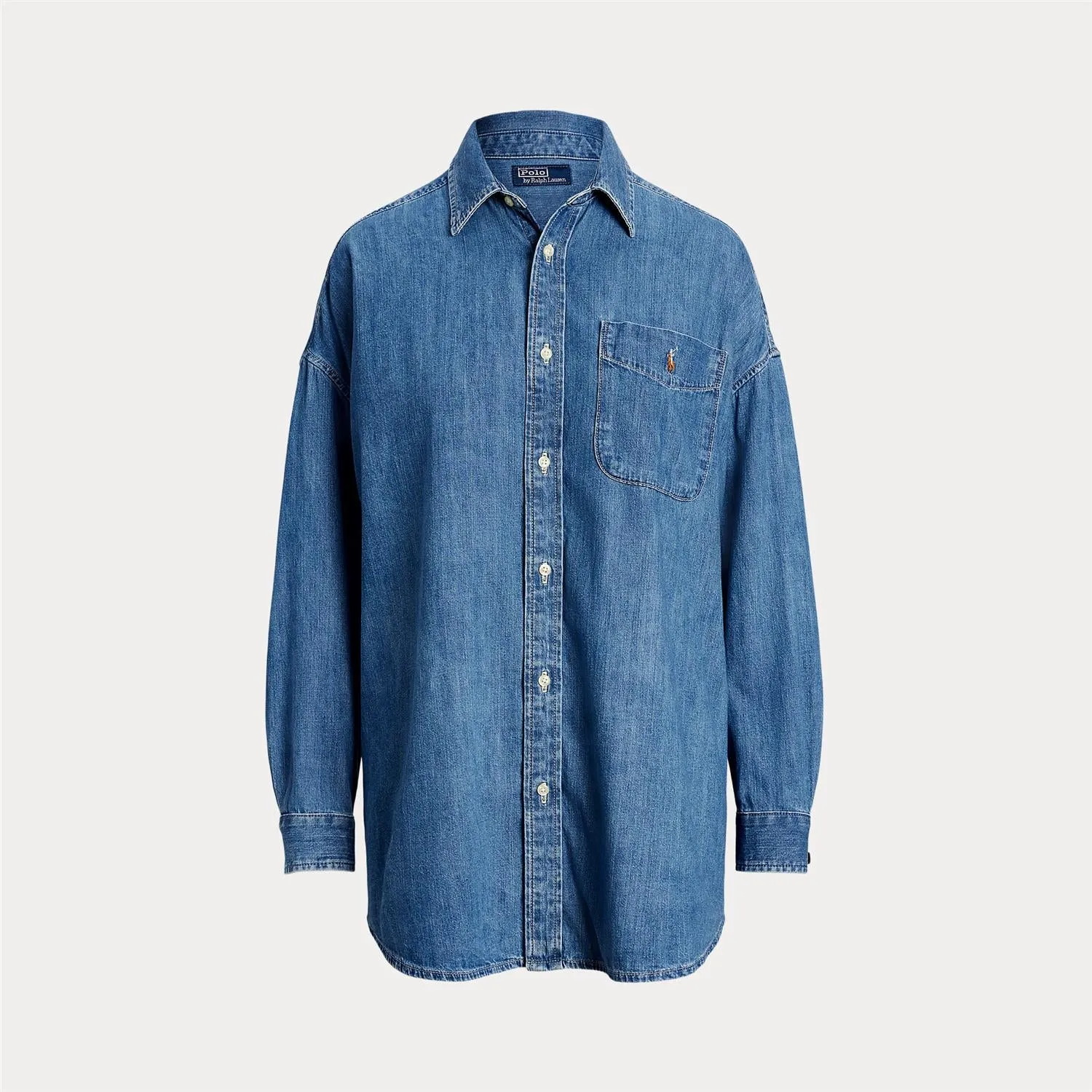 BIG-POCKET DENIM SHIRT