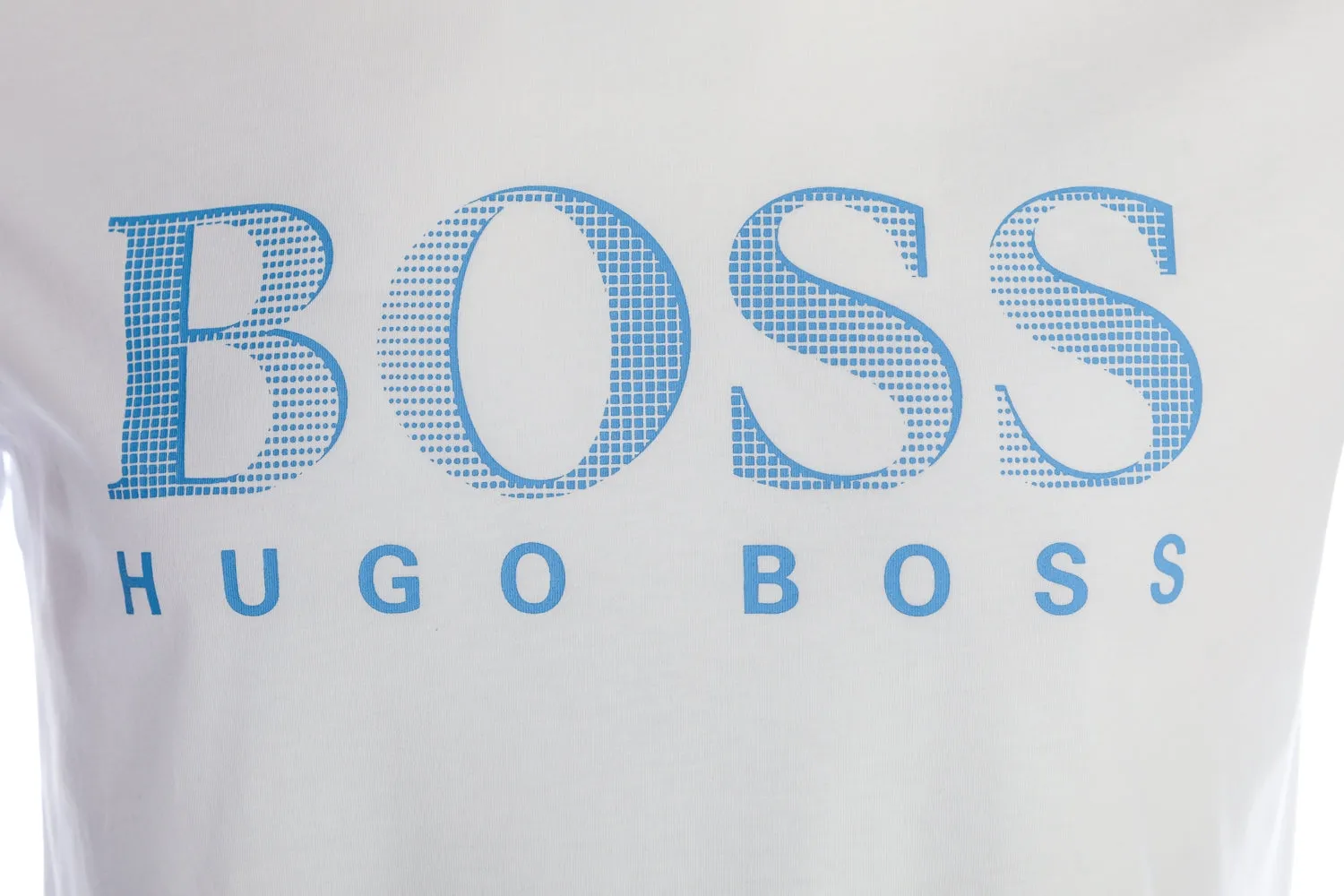 BOSS RN UV Protection T-Shirt in White & Turquoise