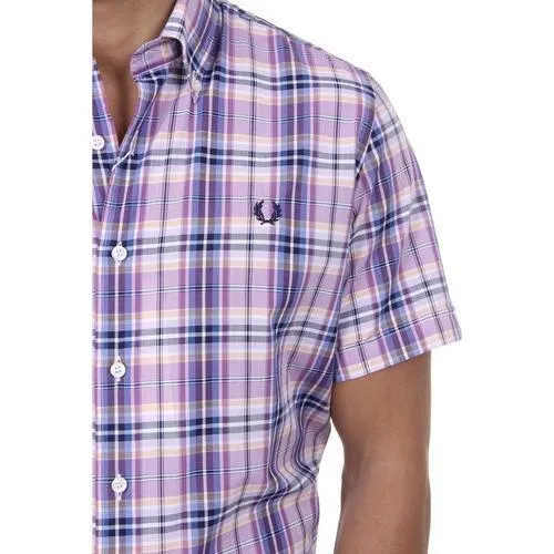 Checked M Fred Perry Mens Shirt 30212904 0033