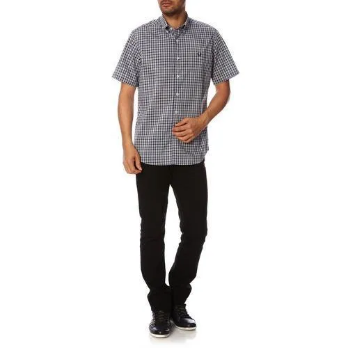 Checked S Fred Perry Mens Shirt 30212909 0032