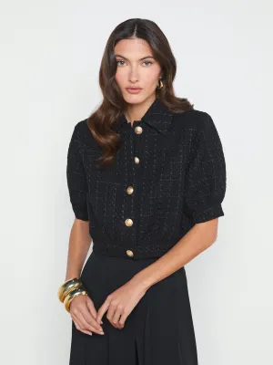 Cove Cropped Tweed Jacket