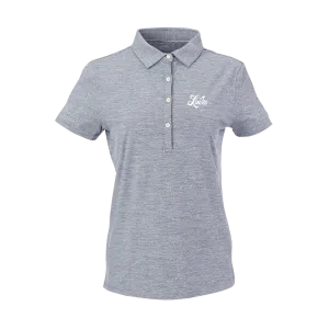 Full Turn Women's Zen Ecotec Peached Polo - Navy/Cloud