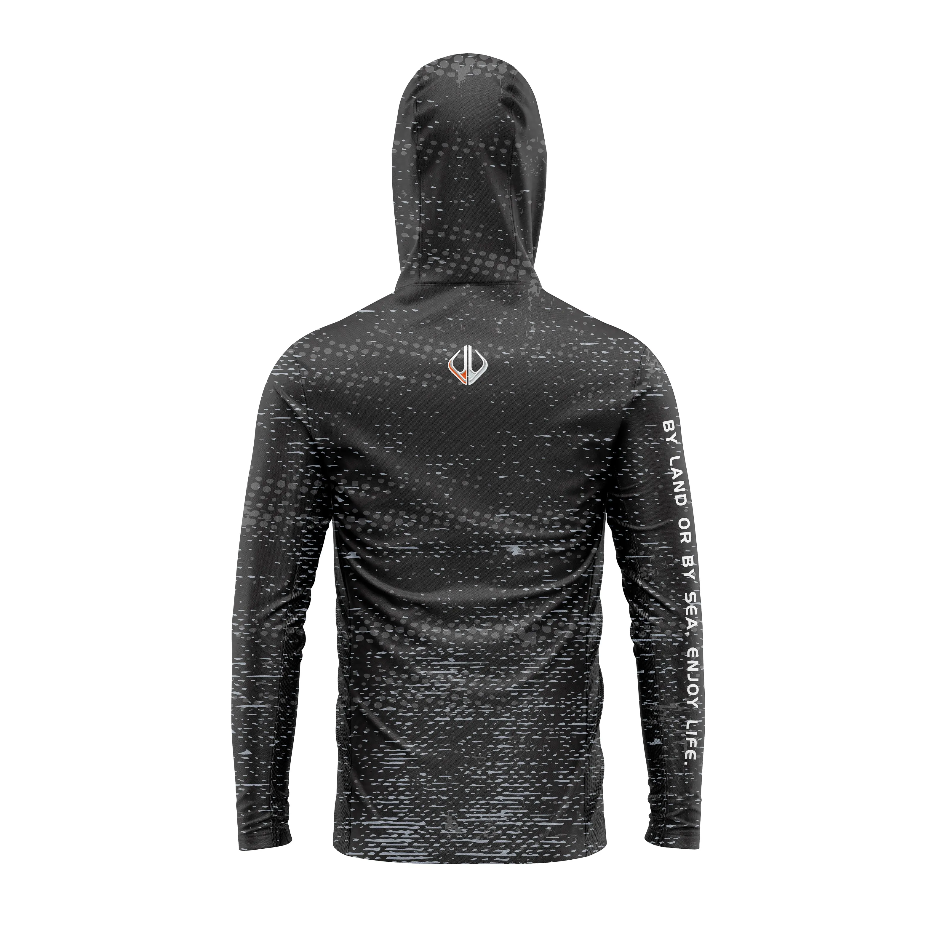 FULLY ADAPT - Long Sleeve UV Fishing Shirt with Hood and Mask