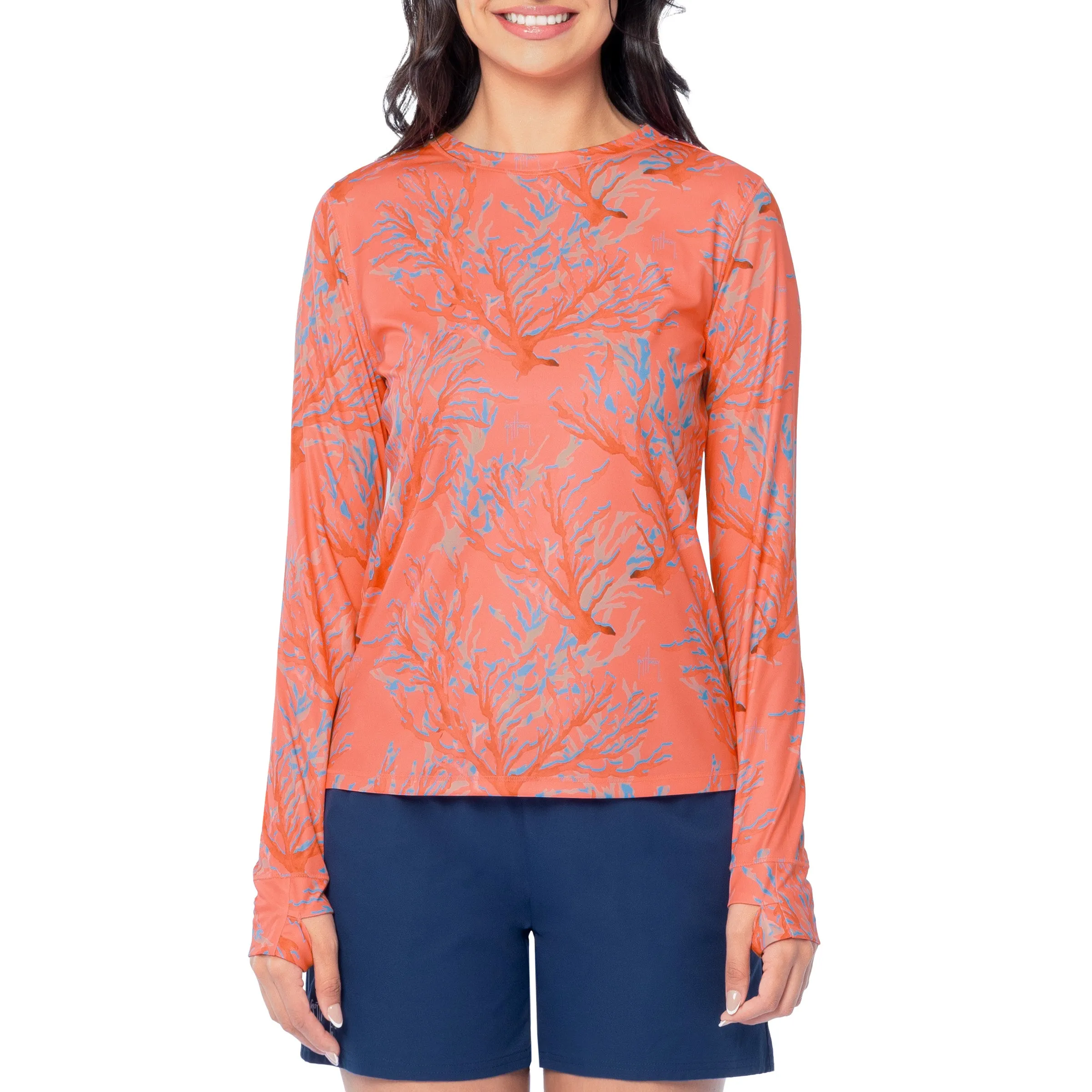 Ladies Coral City Long Sleeve Sun Protection Shirt