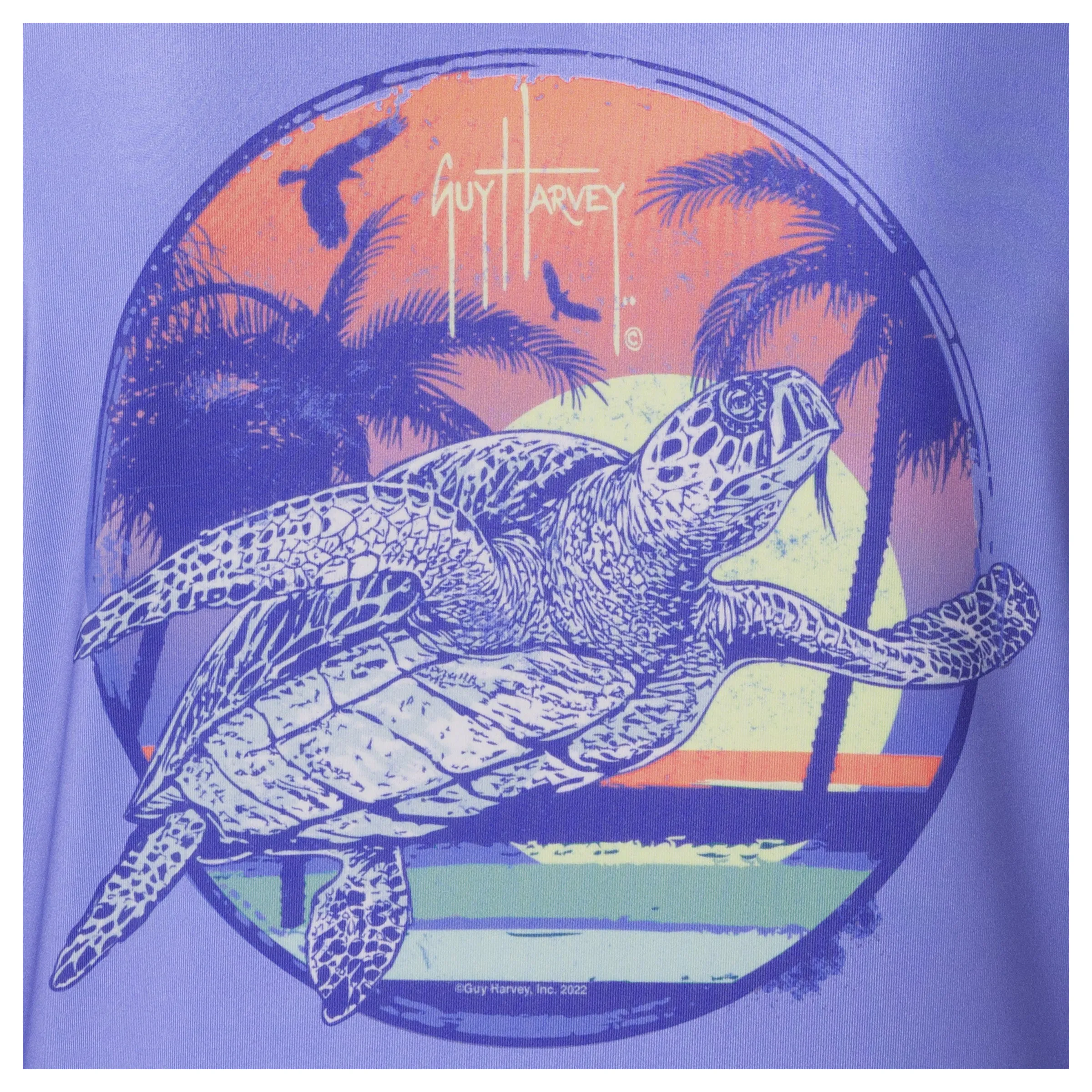 Ladies Retro Hawksbill Long Sleeve Sun Protection Shirt