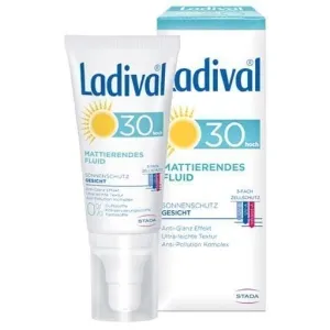 LADIVAL sun protection face fluid Mattifying SF 30