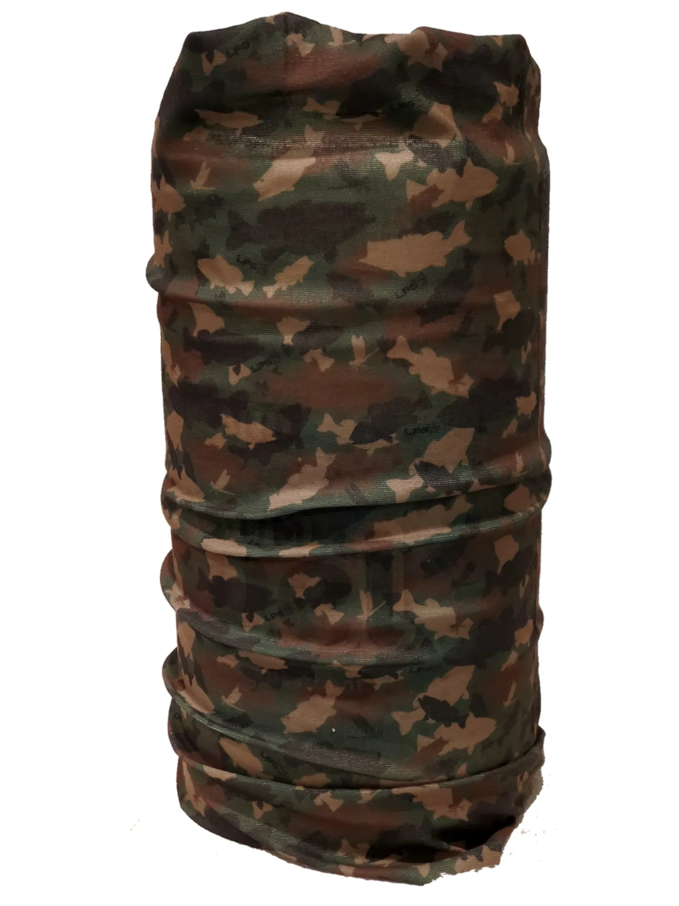 Lobo Lures Large Mouth Bass Camo UPF  30 Gaiter Face Mask