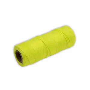 Marshalltown 10224 Twisted Nylon Mason's Line - 500' (152M) Fl. Yellow