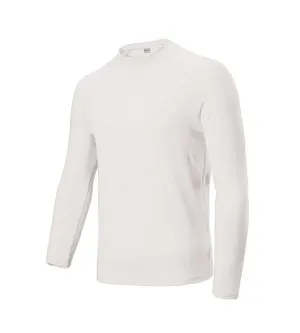 Mens Long Sleeve Rash Shirt - White