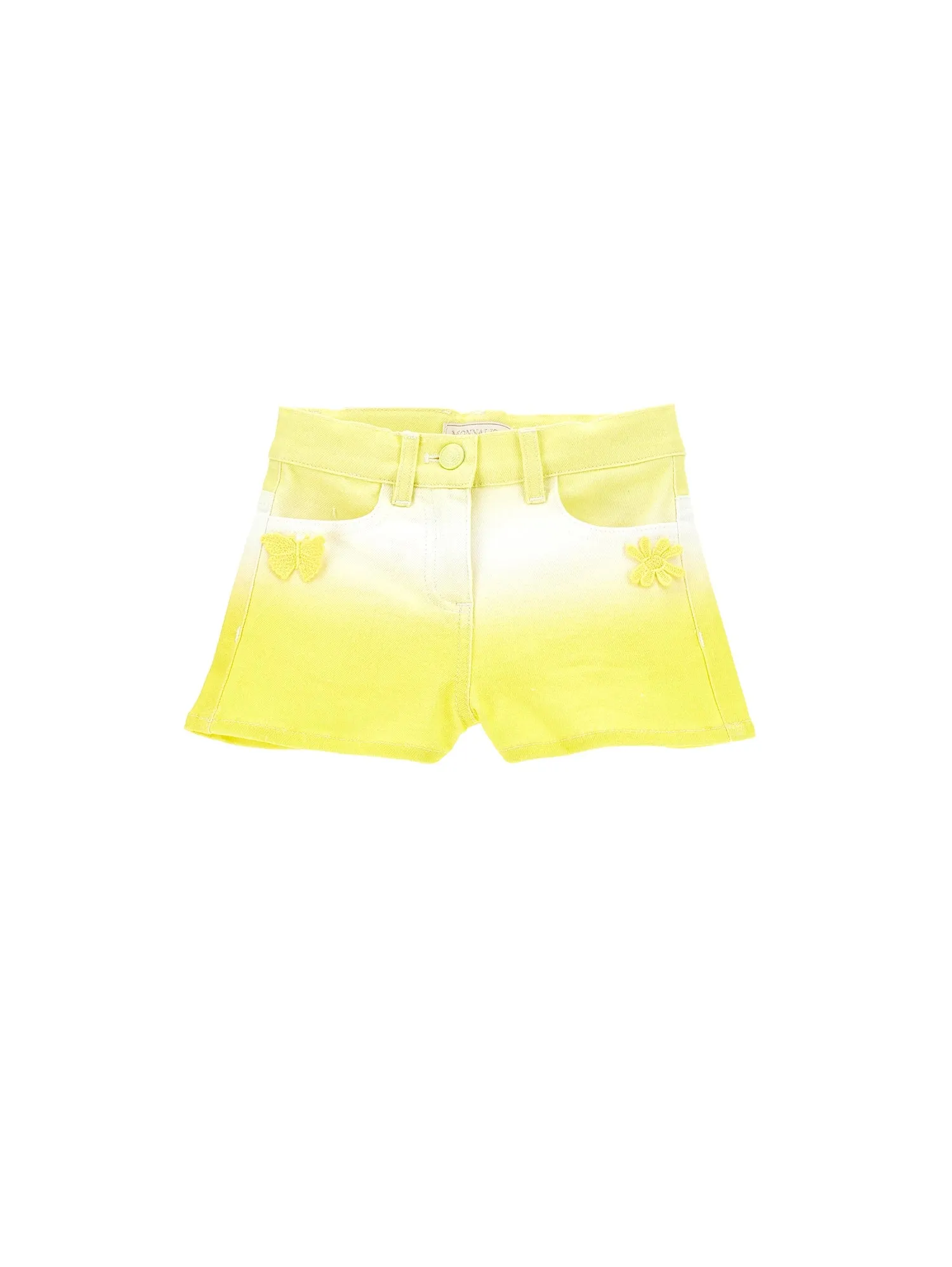 ML Yellow Tie Dye Twill Shorts