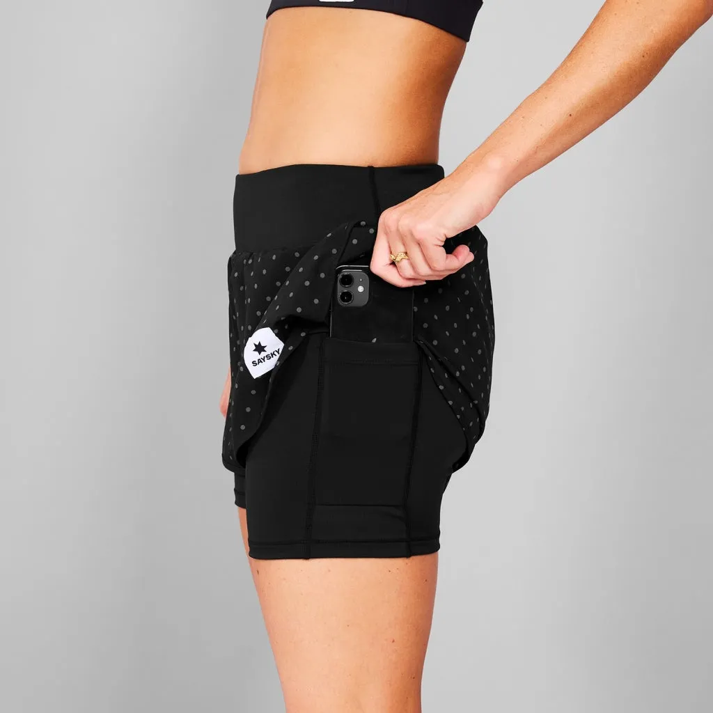 Polka 2 In 1 Pace Shorts 3''