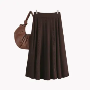 Pre Order:  Classic Umbrella Knit Skirt