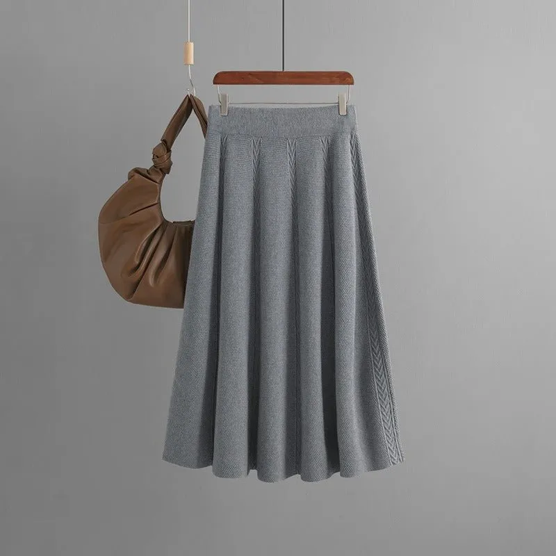 Pre Order:  Classic Umbrella Knit Skirt