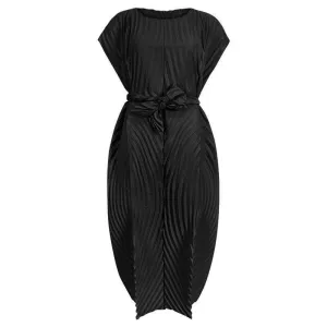 Pre Order:  Round Collar Pleated Dress