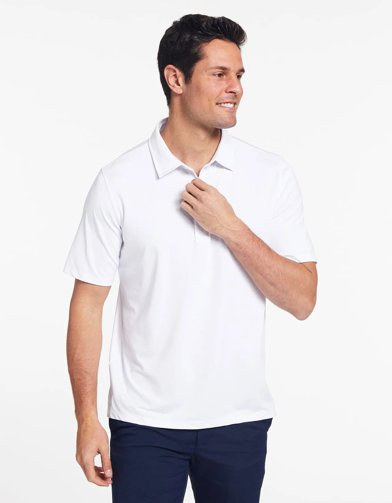 Short Sleeve Polo Shirt UPF50  Active Collection