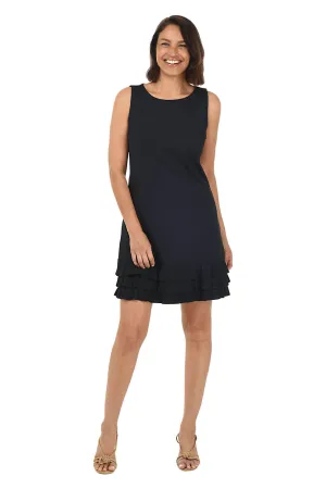 Solid UPF50  Ruffle Dress