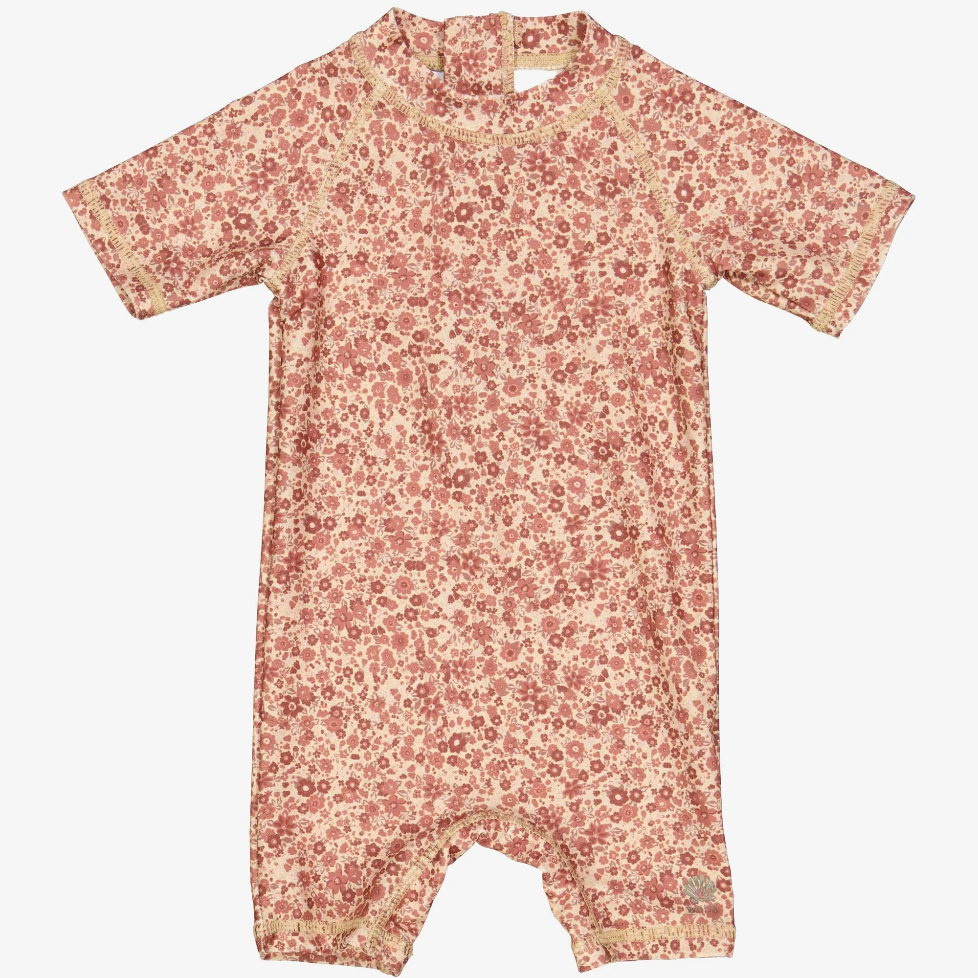 Swimsuit Cas | Baby - red flower meadow