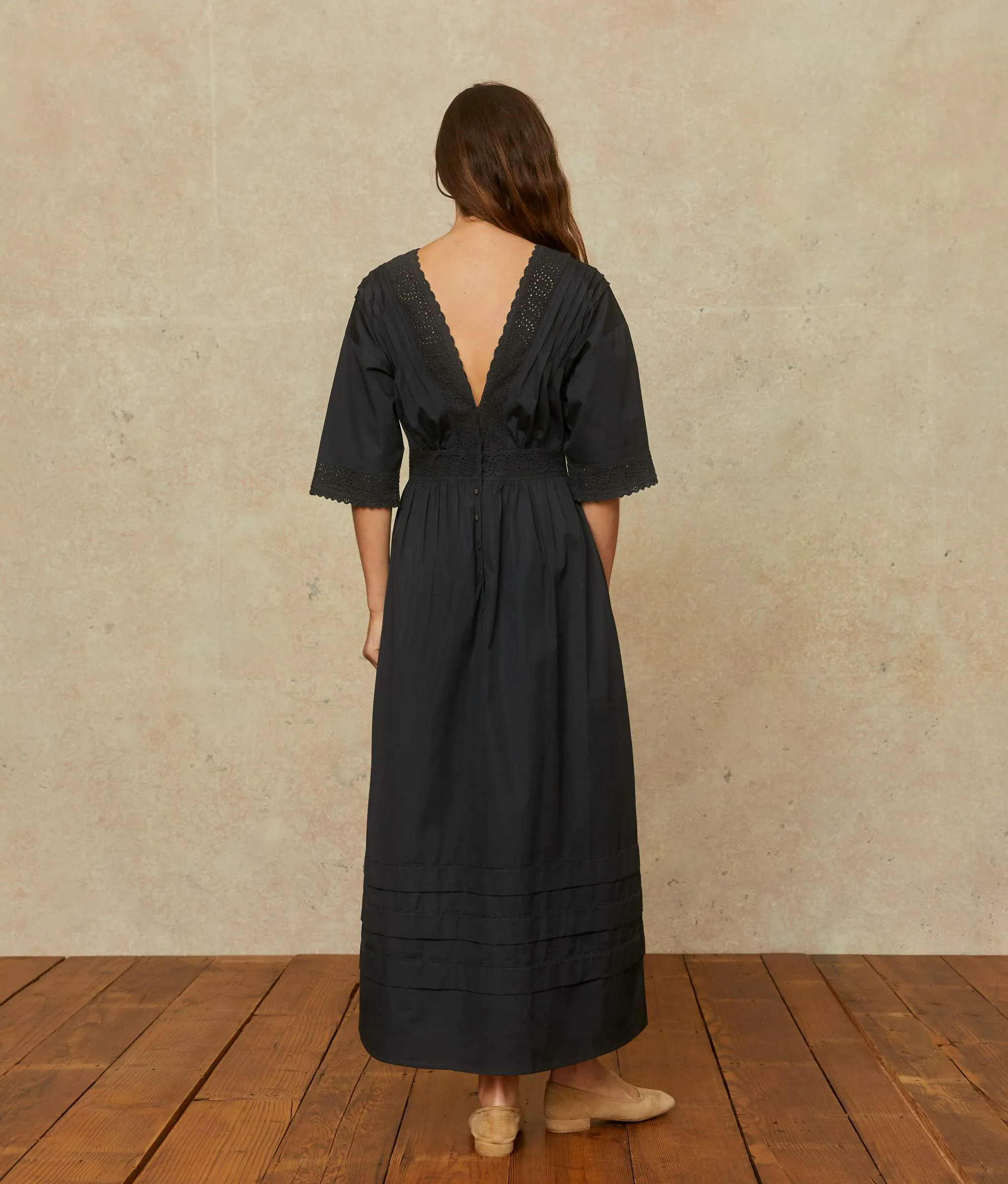 The Florentine Dress | Anthracite