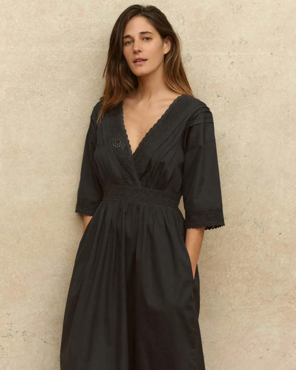 The Florentine Dress | Anthracite