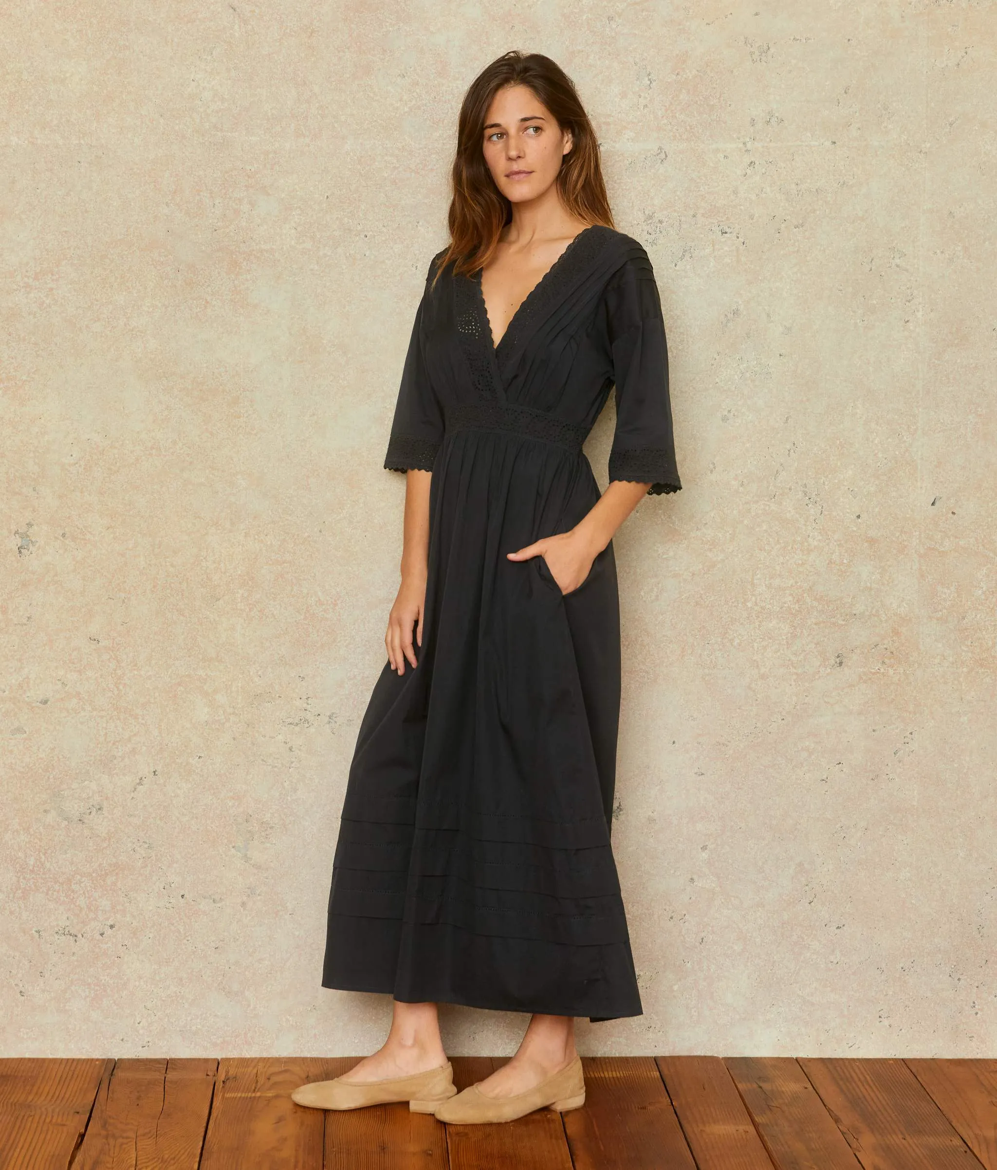 The Florentine Dress | Anthracite