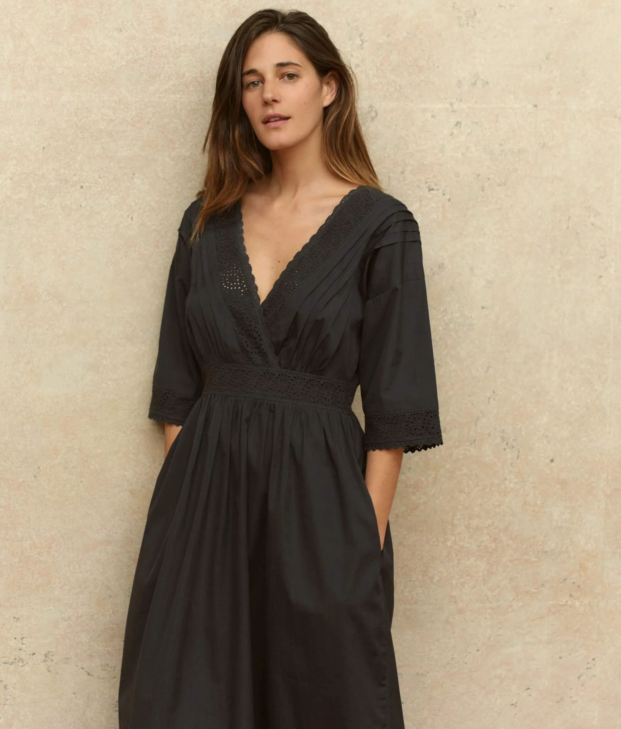 The Florentine Dress | Anthracite