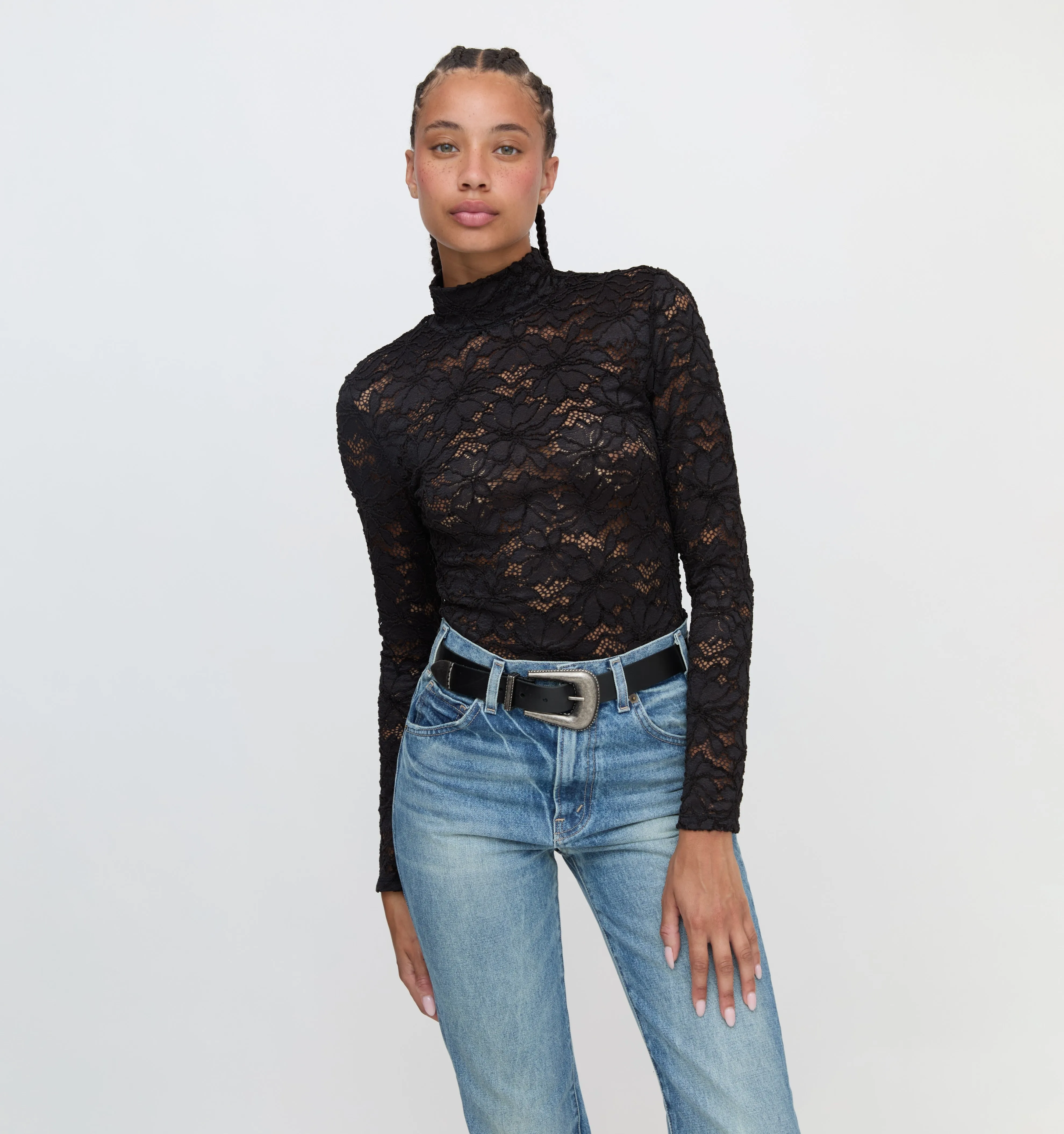 The Pia Top - Black