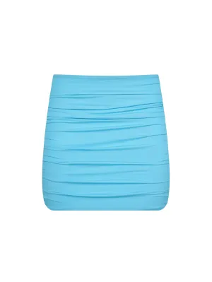 The Twiggy Miniskirt – Aqua