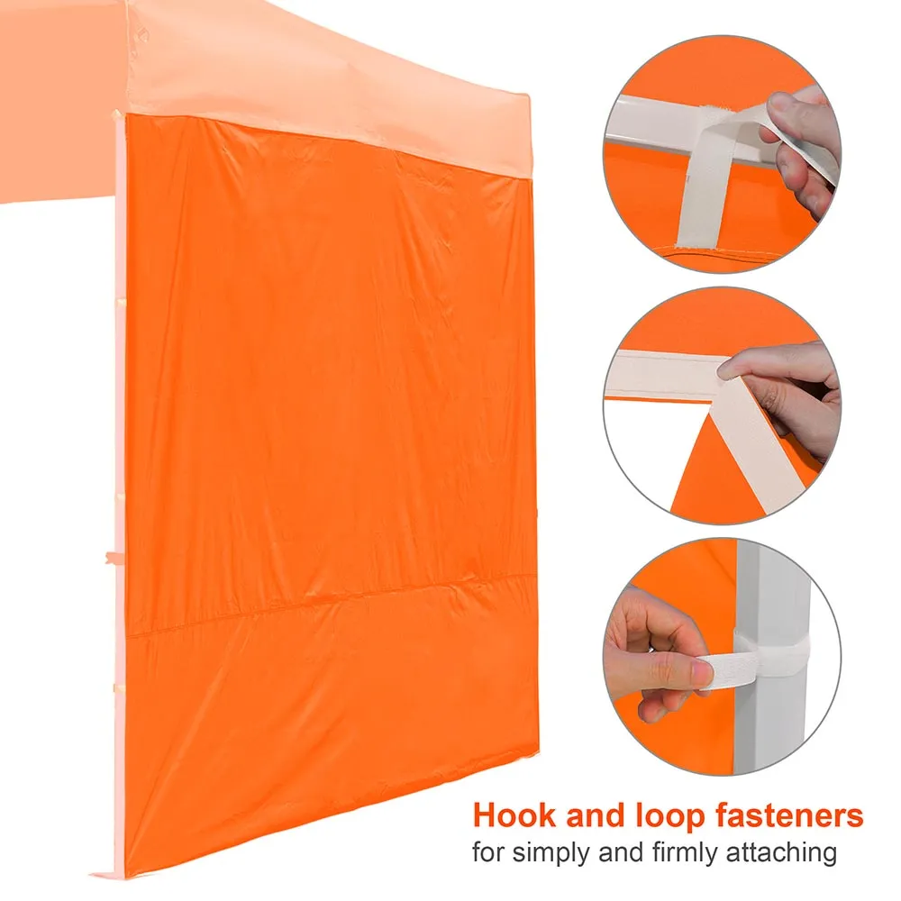 TheLAShop Canopy Sidewall Tent Walls 10x7ft UV50  CPAI-84