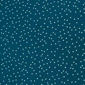 Viscose Lawn - Dotty - Petrol