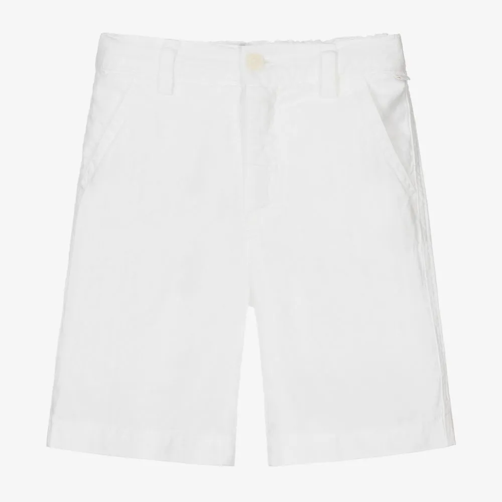 White Line Shorts