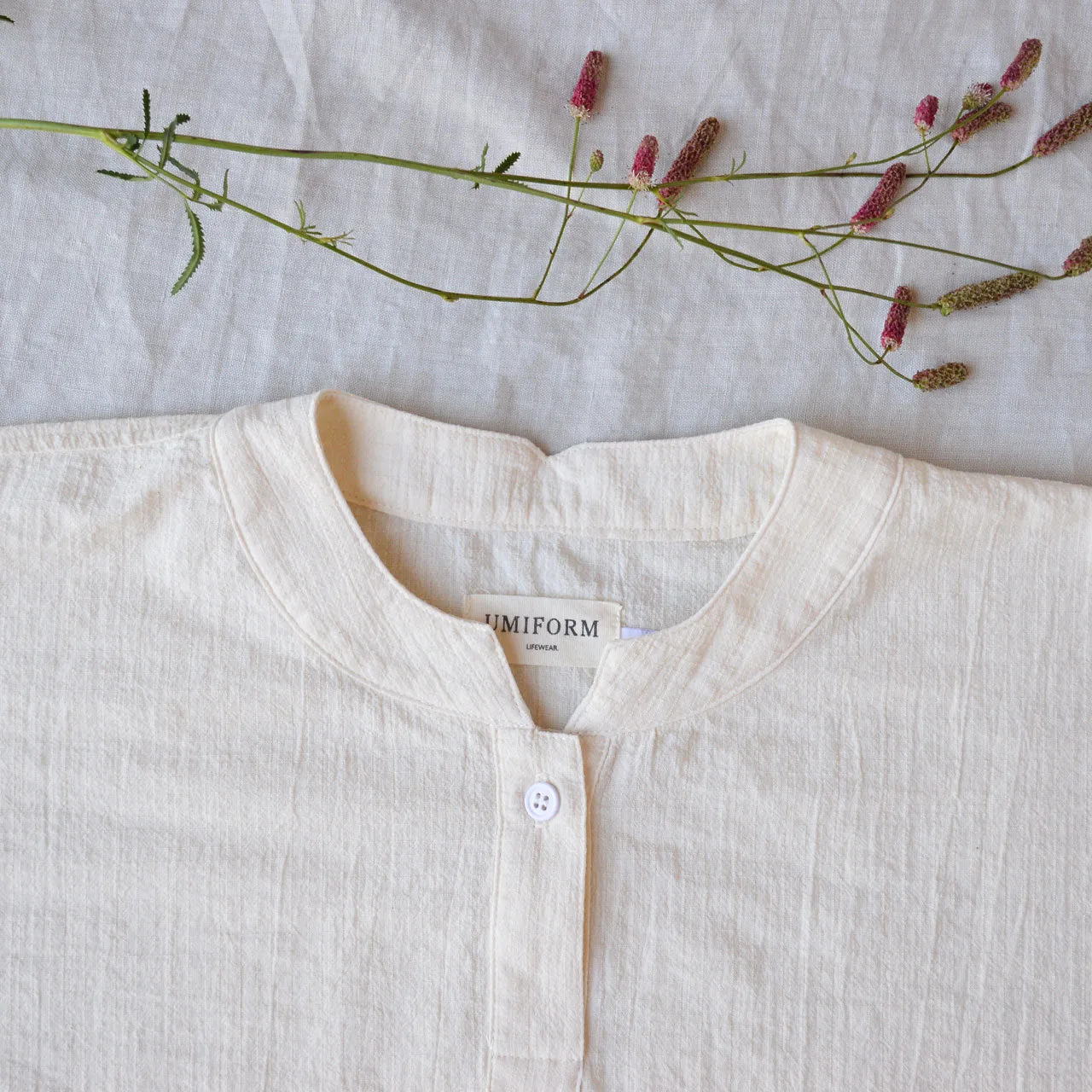 Women's Garden Sun Shirt in Organic Cotton Crepe