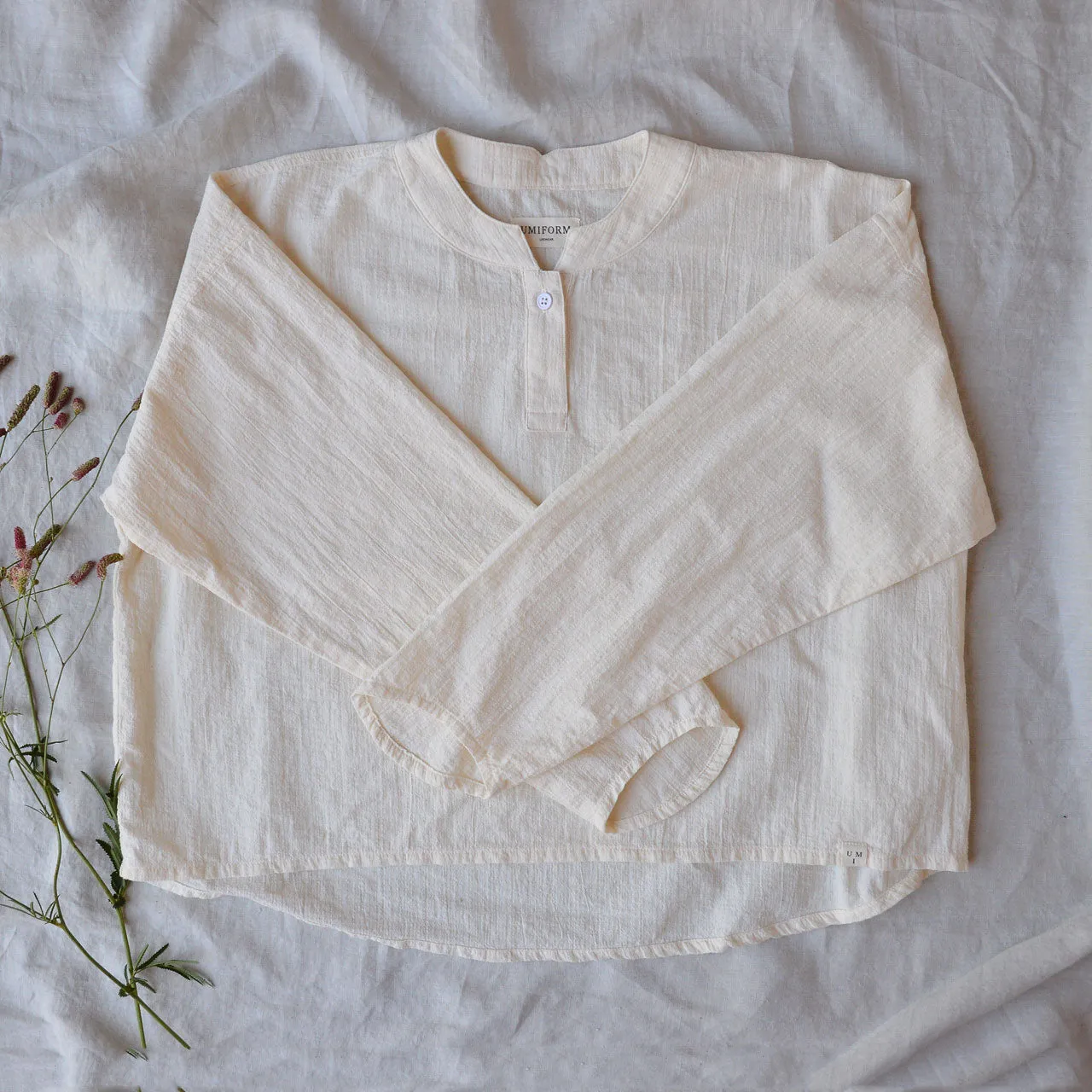 Women's Garden Sun Shirt in Organic Cotton Crepe